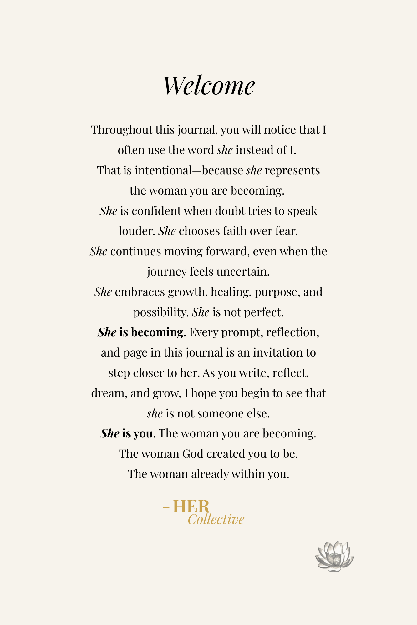 HER Collective Journal- Digital Download